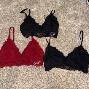 Gilly Hicks Lace Bralettes